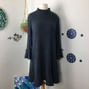 Lauren Conrad 3/4 bell sleeve sweater dress XXL